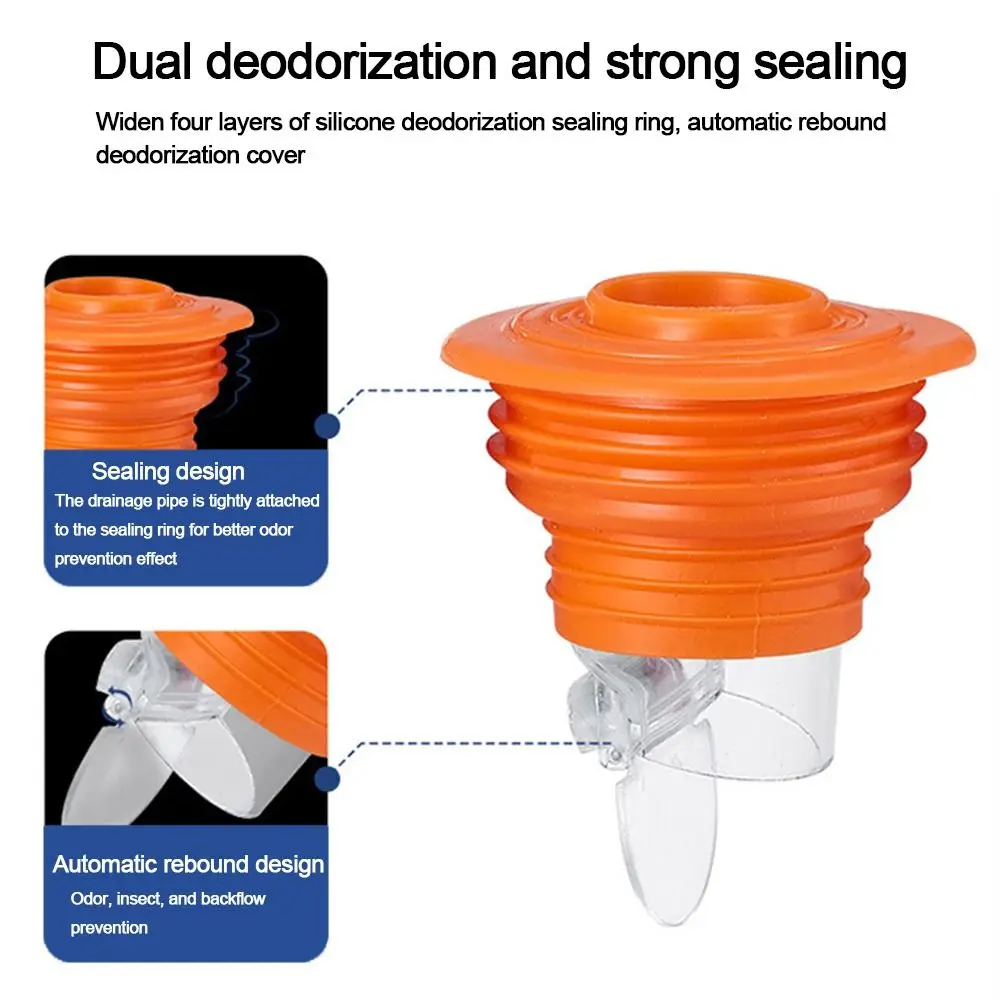 Useful Insect Prevention Shower Drainer One Way Valve Stopper Sewer Anti odor Water Pipe Plug Drain Cover Floor Drain
Useful Insect Prevention Shower Drainer One Way Valve Stopper Sewer Anti odor Water Pipe Plug Drain Cover Floor Drain