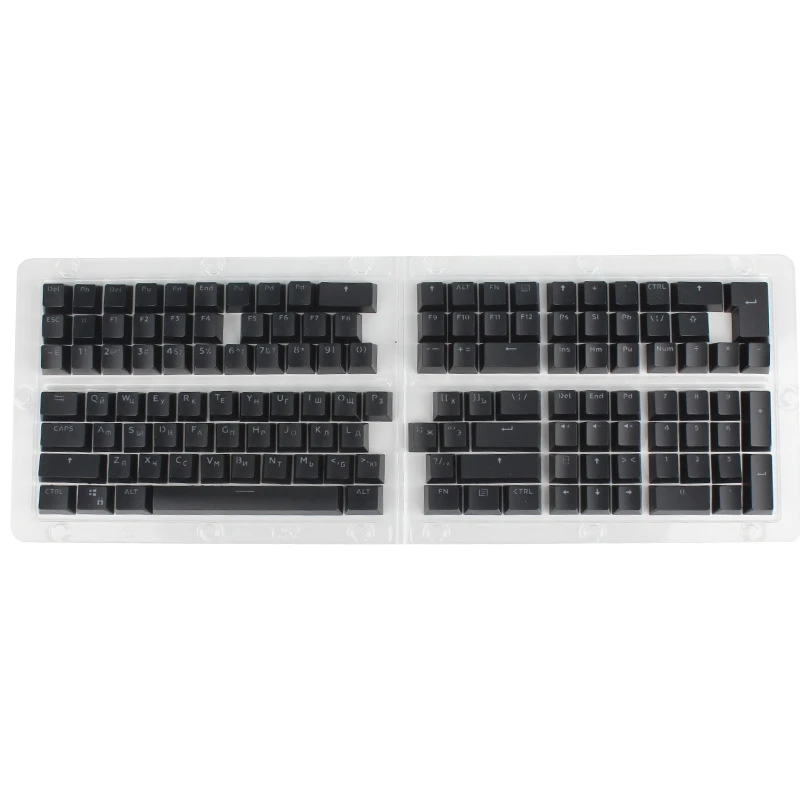 Russian Layout Keycaps For Mechanical Keyboards 108/104/87/61/96 Layout Mechanical Russian Keyboard
Russian Layout Keycaps For Mechanical Keyboards 108/104/87/61/96 Layout Mechanical Russian Keyboard