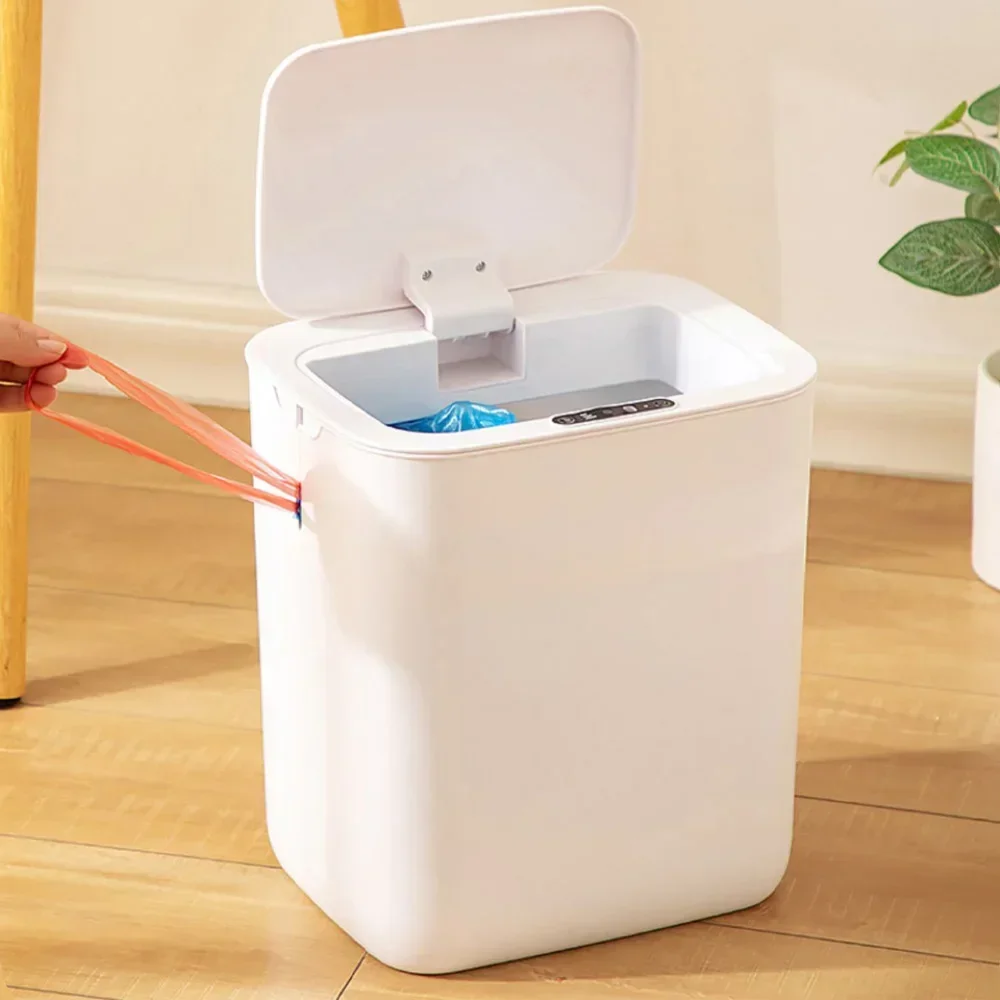 18L Smart Sensor Trash Can Bathroom Parlor Toilet Kitchen Automatic Trash Can Waterproof High Capacity Electric Waste Bin
18L Smart Sensor Trash Can Bathroom Parlor Toilet Kitchen Automatic Trash Can Waterproof High Capacity Electric Waste Bin
