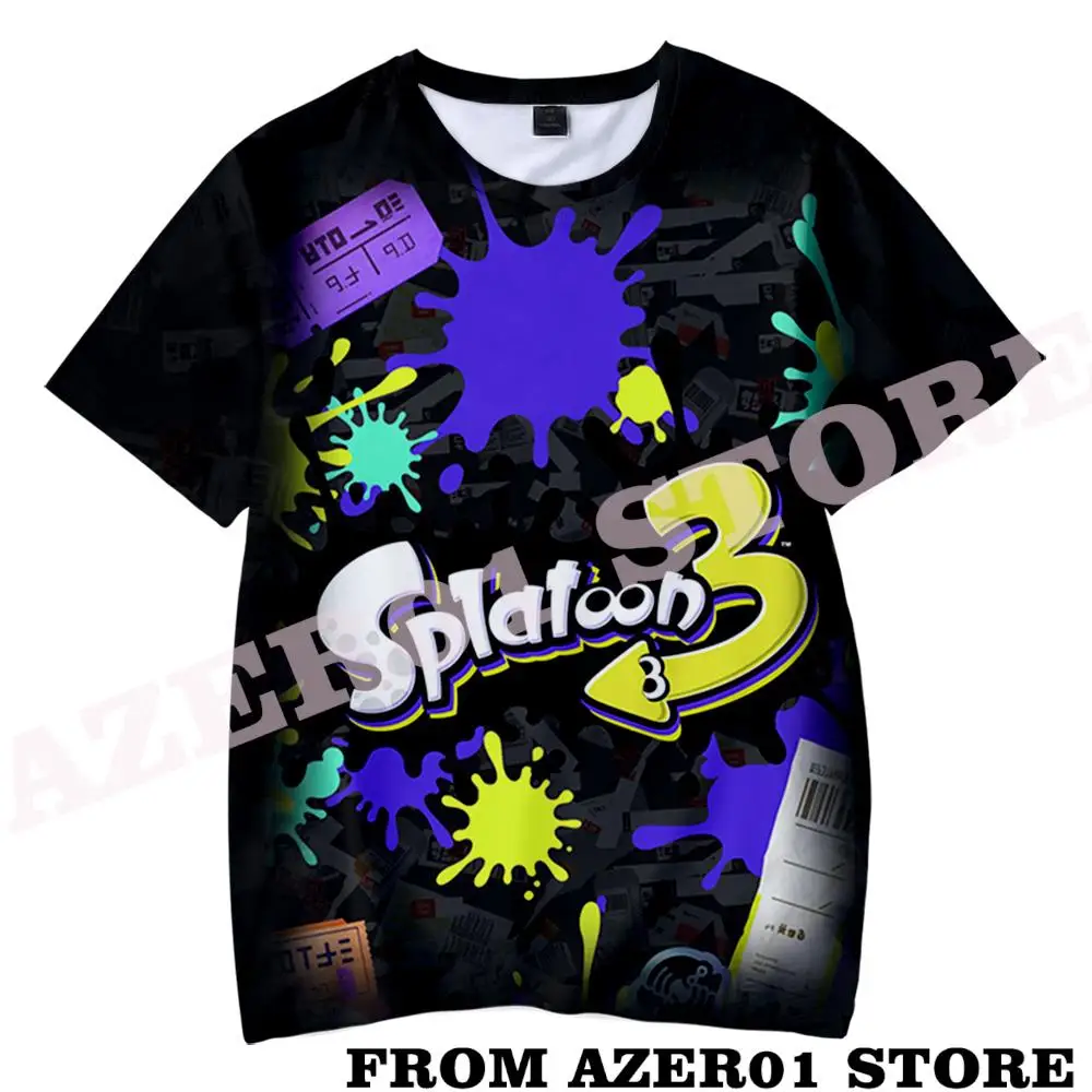 Splatoon 3 Merch Tee T-shirt Spring Summer Men/Women Street Clothes shirt Streetwear Splatoon3 New Game Tshirt
Splatoon 3 Merch Tee T-shirt Spring Summer Men/Women Street Clothes shirt Streetwear Splatoon3 New Game Tshirt