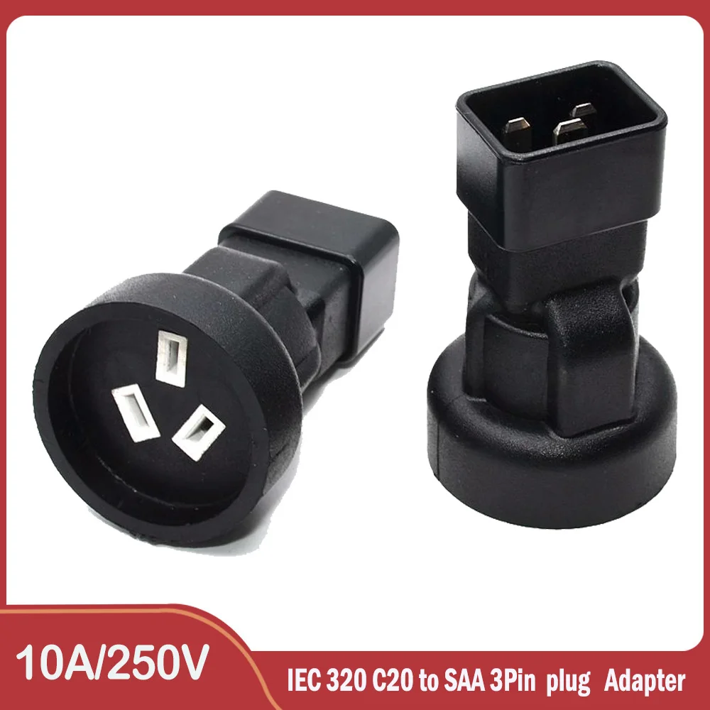 IEC 320 C20 to SAA/CN Australia 3 pin female Power adapter for PDU UPS AC PLUG CONVERTER WA-0139 PDU/UPS
IEC 320 C20 to SAA/CN Australia 3 pin female Power adapter for PDU UPS AC PLUG CONVERTER WA-0139 PDU/UPS