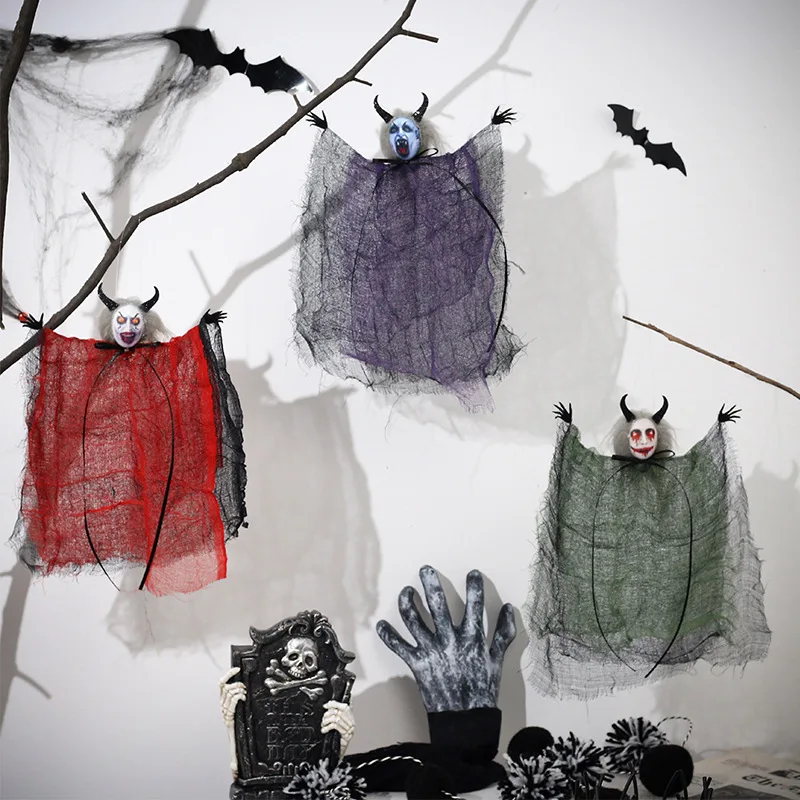 Halloween Decorations Horror Halloween Ghost Doll Pendant Haunted House Decoration Props Table Decorations
Halloween Decorations Horror Halloween Ghost Doll Pendant Haunted House Decoration Props Table Decorations