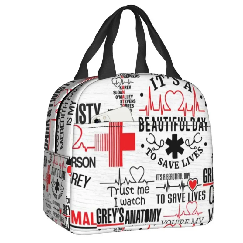 Greys Anatomy Quote Collage Bag Leakproof Picnic Thermal Cooler Insulated Lunch Box For Women Kids Tote Container
Greys Anatomy Quote Collage Bag Leakproof Picnic Thermal Cooler Insulated Lunch Box For Women Kids Tote Container