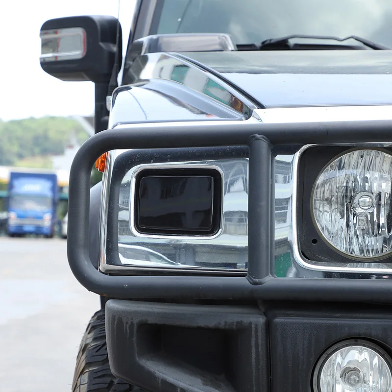 For Hummer H2 2003-2009 ABS Transparent Grey Car Front Bumper Turn Signal Light Cover Protect Lamp Shade Sticker Car Accessories
For Hummer H2 2003-2009 ABS Transparent Grey Car Front Bumper Turn Signal Light Cover Protect Lamp Shade Sticker Car Accessories
