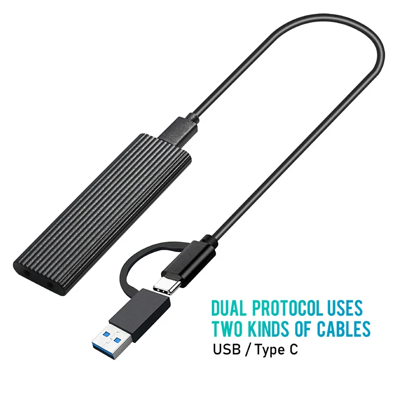 Корпус M.2 NVMe SSD, 10 Гбит/с, двойной протокол M2 NVMe чехол, M2 NVMe PCIE/ NGFF SATA SSD коробка с OTG адаптером для M.2 SSD RTL9210B
Корпус M.2 NVMe SSD, 10 Гбит/с, двойной протокол M2 NVMe чехол, M2 NVMe PCIE/ NGFF SATA SSD коробка с OTG адаптером для M.2 SSD RTL9210B