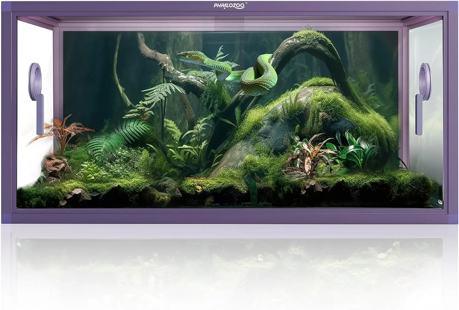 50 Gallon Reptile Tank, Snake Tank with Front Opening for Easy Maintenance, Leakproof Bottom
50 Gallon Reptile Tank, Snake Tank with Front Opening for Easy Maintenance, Leakproof Bottom