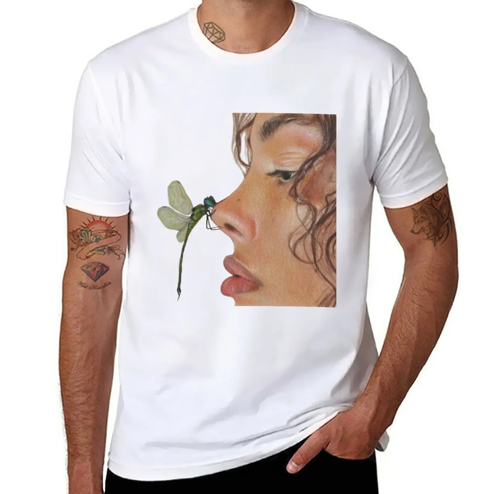 New See the Dragonfly (Pencil) T-Shirt vintage t shirt blank t shirts t shirt man T-shirts for men cotton
New See the Dragonfly (Pencil) T-Shirt vintage t shirt blank t shirts t shirt man T-shirts for men cotton