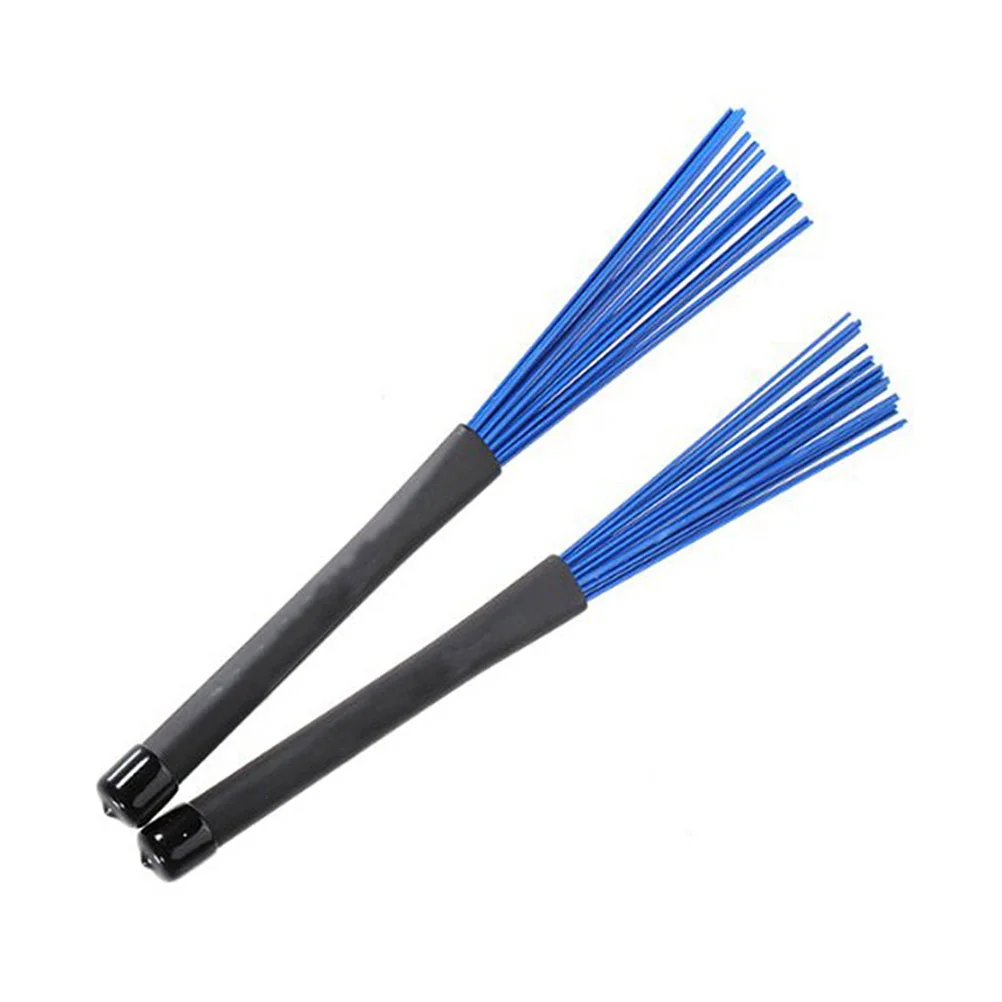 

Pair of Retractable Telescopic Handles Percussion Drum Sticks for Jazz /Rock (Blue)