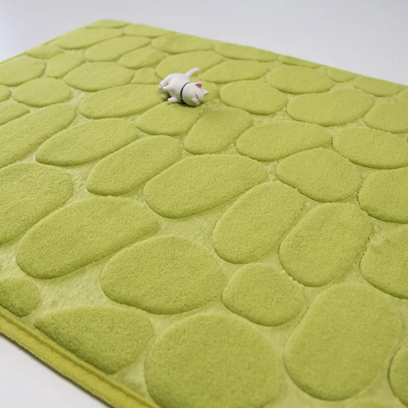 Coral velvet floor mat embossed stone household memory cotton bathroom thickened absorbent floor mat door mat Rug
Coral velvet floor mat embossed stone household memory cotton bathroom thickened absorbent floor mat door mat Rug