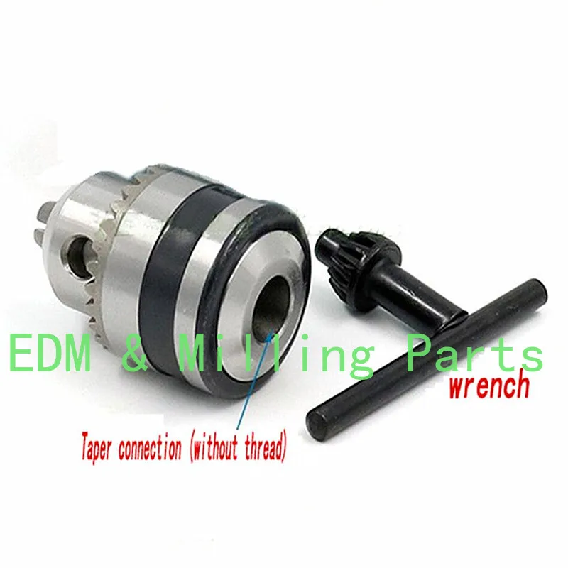 CNC Drill Chuck B12 1.5-10mm Spanner Taper Mounted With One Key Bench Drill Milling For Bridgeport Mill Part
CNC Drill Chuck B12 1.5-10mm Spanner Taper Mounted With One Key Bench Drill Milling For Bridgeport Mill Part