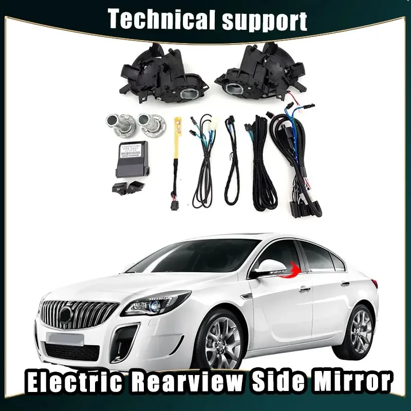 Electric Rearview Side Mirror for Buick Regal 2019- Auto Intelligent Automatic Folding System Kit Module Car Mirror Accessories
Electric Rearview Side Mirror for Buick Regal 2019- Auto Intelligent Automatic Folding System Kit Module Car Mirror Accessories