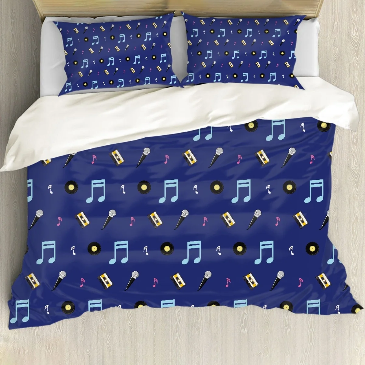 TOADDMOS Cartoon Swirling Notes Bedding Set Fashion Girl Music Piano Print Duvet Cover Conjuntos De Edredom Cozy Belt Pillowcase
TOADDMOS Cartoon Swirling Notes Bedding Set Fashion Girl Music Piano Print Duvet Cover Conjuntos De Edredom Cozy Belt Pillowcase