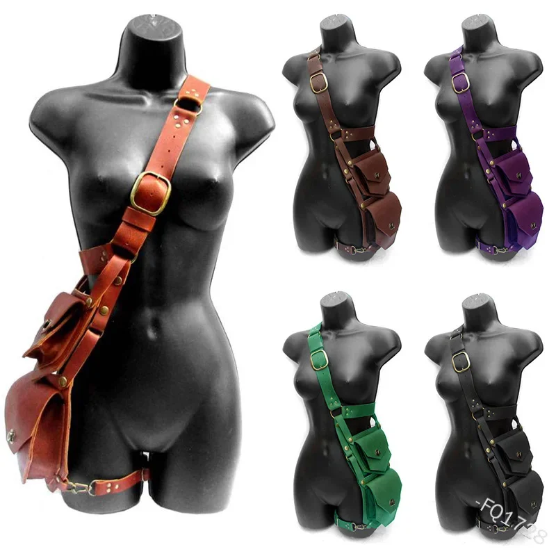 Medieval pouch bag belt leather saddle wallet men women steampunk Viking pirate costume antique gear accessory cosplay for adult
Medieval pouch bag belt leather saddle wallet men women steampunk Viking pirate costume antique gear accessory cosplay for adult