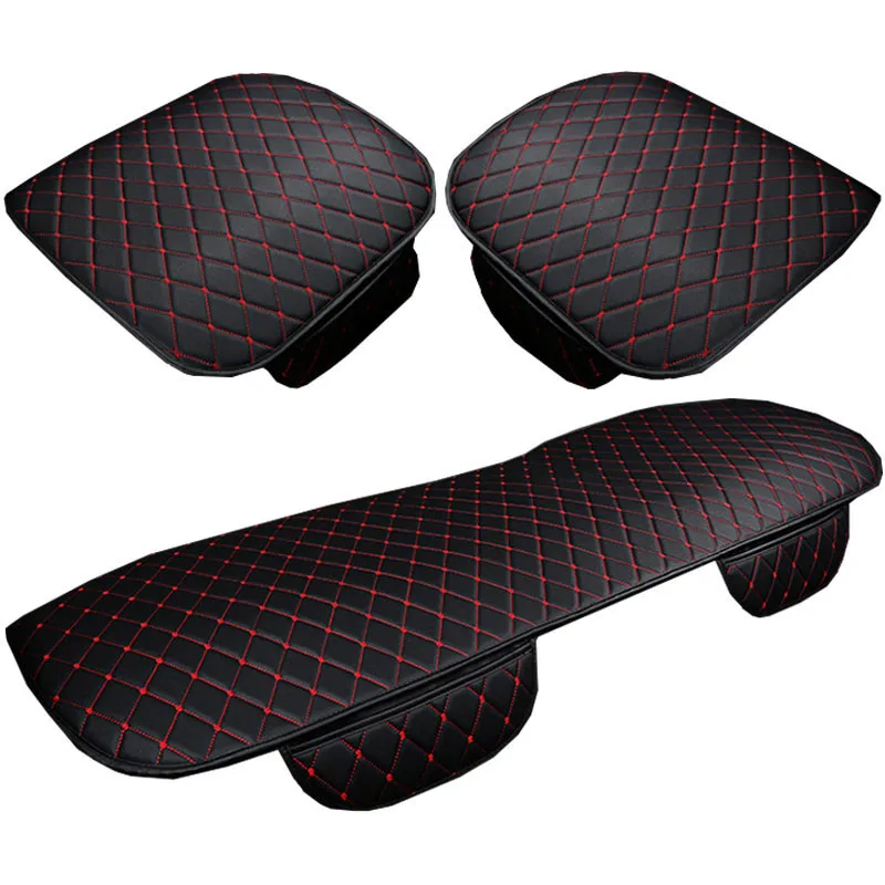 

Универсальный чехол из искусственной кожи для автомобильного сиденья, защитная накидка для переднего и заднего сиденья автомобиля для 99% моделей, аксессуары для интерьера автомобиля