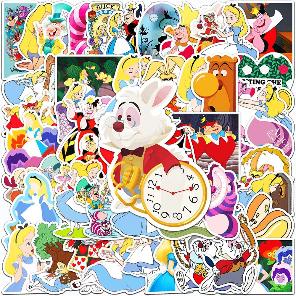 10/30/50pcs Disney Cartoon Movie Alice in Wonderland Graffiti Stickers Guitar Fridge Laptop Phone DIY Kid Toy Waterproof Sticker
10/30/50pcs Disney Cartoon Movie Alice in Wonderland Graffiti Stickers Guitar Fridge Laptop Phone DIY Kid Toy Waterproof Sticker
