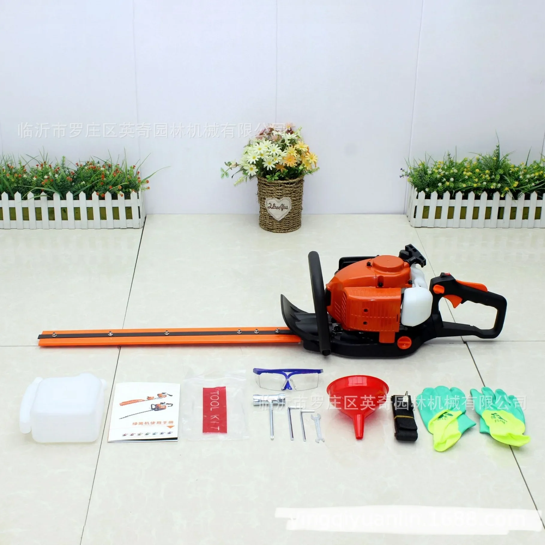 

6010 Hedge Trimmer Double Blade Gasoline Powered Two Stroke Tea Picker 34.5cc Trimmer Garden Pruning Shears