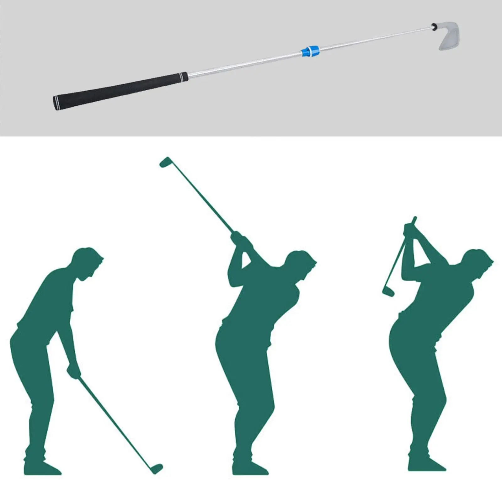 Golf Swing Trainer Club Golf Swing Practice Stick Comfortable Grip Golf Swing Training Aid for Grip Golf Accessories
Golf Swing Trainer Club Golf Swing Practice Stick Comfortable Grip Golf Swing Training Aid for Grip Golf Accessories