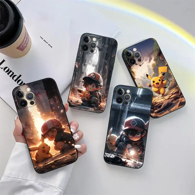 Pokemon Pikachu Cartoon Phone Case for iPhone 11 15 Pro Max Case Coque 14 Plus 13 Pro 12 Mini 11 X XR 7 8 SE 2020 TPU Soft Cover
Pokemon Pikachu Cartoon Phone Case for iPhone 11 15 Pro Max Case Coque 14 Plus 13 Pro 12 Mini 11 X XR 7 8 SE 2020 TPU Soft Cover