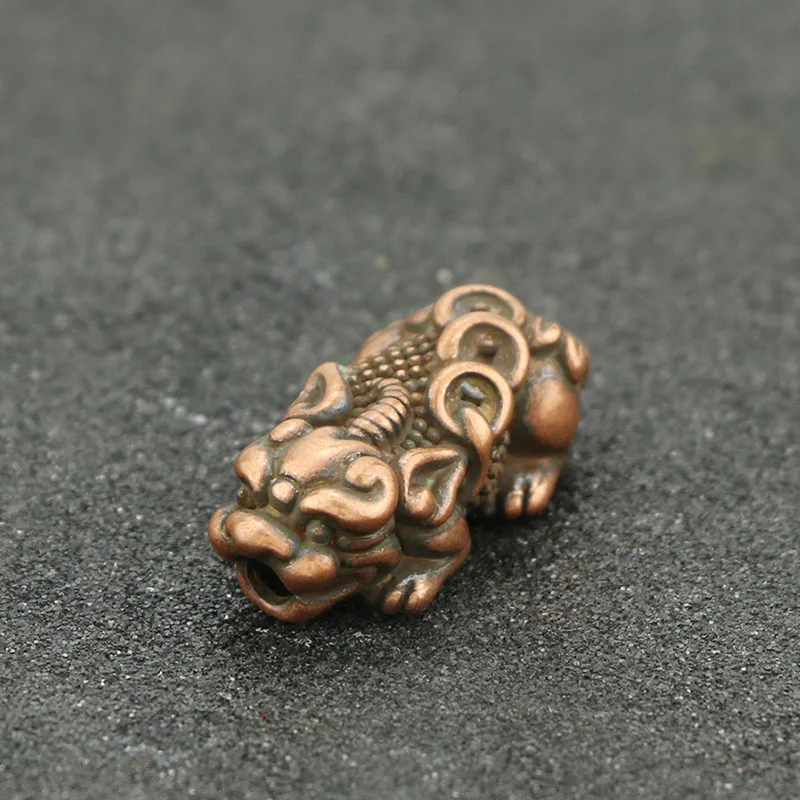3pc3d Crafts Red Copper Money Lucky Beads DIY Accessories Vintage Red Copper Auspicious Beast Bracelet Beads Separate/Loose Bead
3pc3d Crafts Red Copper Money Lucky Beads DIY Accessories Vintage Red Copper Auspicious Beast Bracelet Beads Separate/Loose Bead