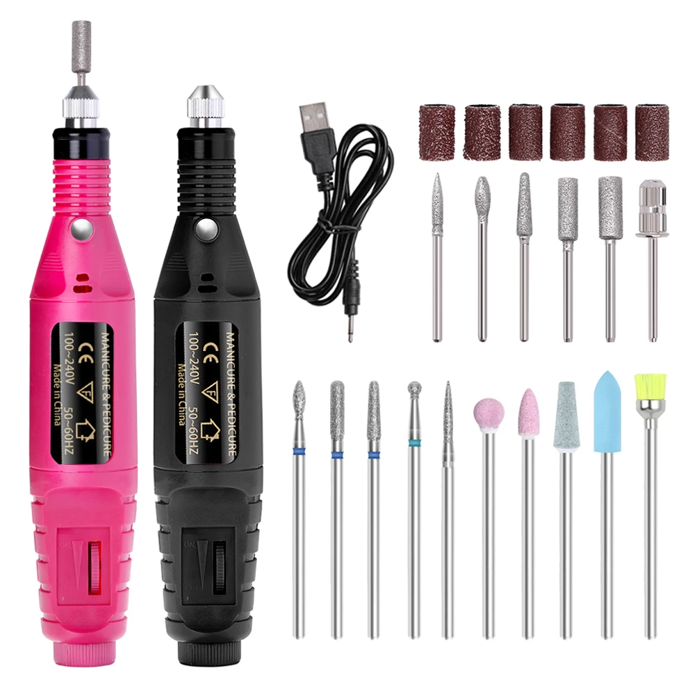 HALAIMAN Professional Nail Drill Pen Electric Nail File Kit For Acrylic Gel Nails Manicure Pedicure Tools Nail Drill Machine
HALAIMAN Professional Nail Drill Pen Electric Nail File Kit For Acrylic Gel Nails Manicure Pedicure Tools Nail Drill Machine