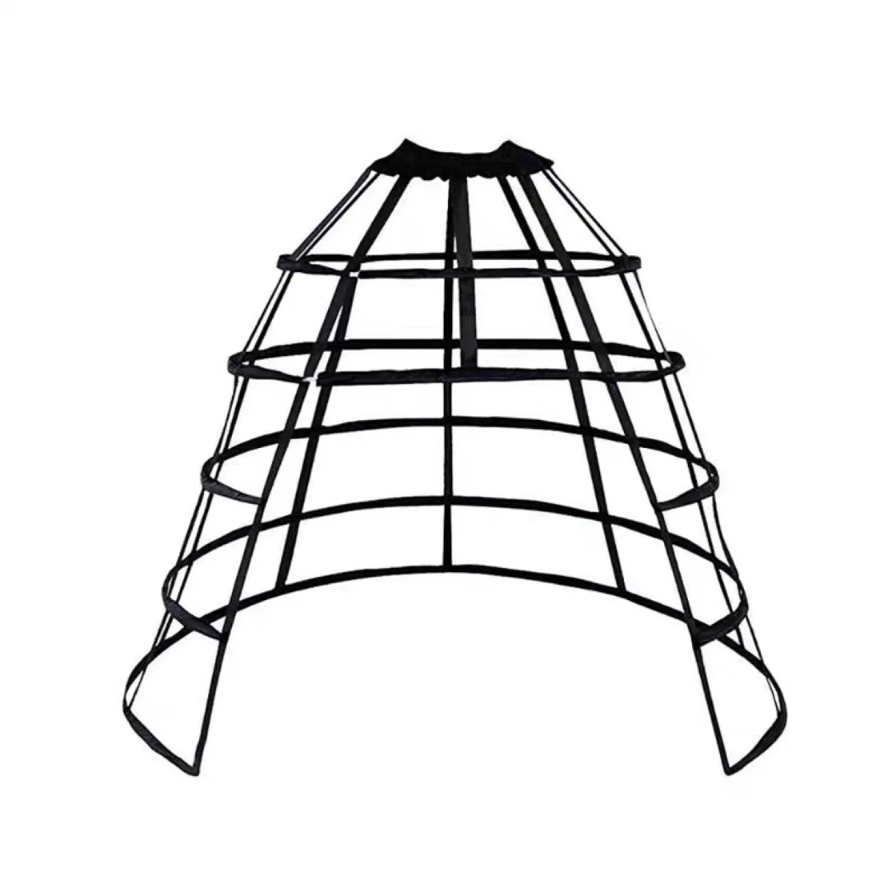 Black Waistband Front Split Pannier Petticoat Women Victorian Bustle Cages Hoops Skirt Cage Skirt for Women
Black Waistband Front Split Pannier Petticoat Women Victorian Bustle Cages Hoops Skirt Cage Skirt for Women