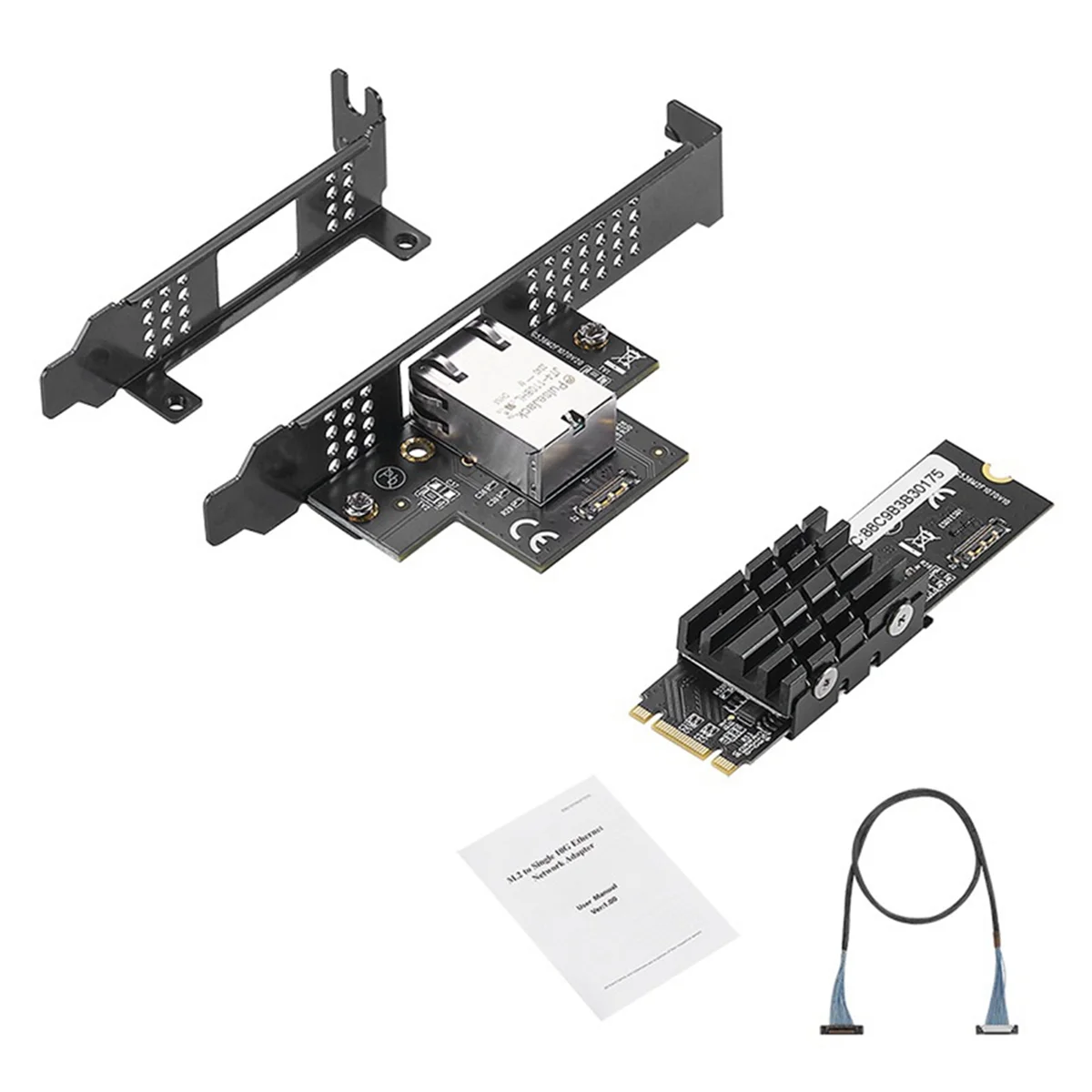Сетевой адаптер IOCREST с M.2 на один порт 10 Гбит/с Ethernet Gigabit Nic B Key M Key 10G/2,5G/1000M RJ45 Lan чип AQC107
Сетевой адаптер IOCREST с M.2 на один порт 10 Гбит/с Ethernet Gigabit Nic B Key M Key 10G/2,5G/1000M RJ45 Lan чип AQC107