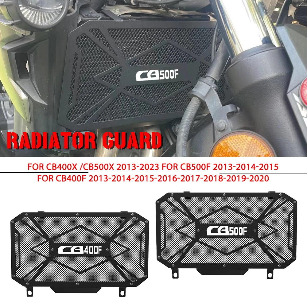 

2023 For Honda CB500F 2013 2014 2015 CB400F 2013-2020 CB 500F CB500 F CNC Radiator Grille Guard Water Tank Protection Motorcycle