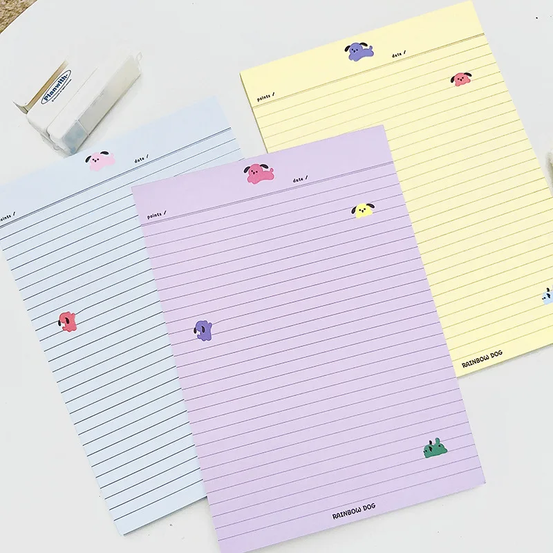 Take a Paper Book, Big B5 Rainbow Dog Learning Notes Student Memo Book Handbook Materials Learning Paper Double side
Take a Paper Book, Big B5 Rainbow Dog Learning Notes Student Memo Book Handbook Materials Learning Paper Double side