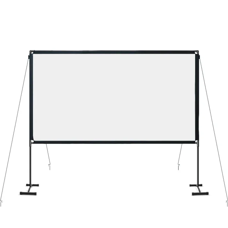 100inch 16:9 Projector Screen Outdoor Bracket Projection Screen Folding Projecting Screen for Home Theater Backyard Camping
100inch 16:9 Projector Screen Outdoor Bracket Projection Screen Folding Projecting Screen for Home Theater Backyard Camping