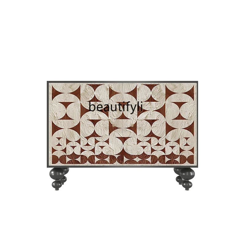 Silent Wind Simple and Light Luxury Walnut Solid Wood Entrance Cabinet Living Room Sideboard Cabinet Aisle Curio Cabinet
Silent Wind Simple and Light Luxury Walnut Solid Wood Entrance Cabinet Living Room Sideboard Cabinet Aisle Curio Cabinet