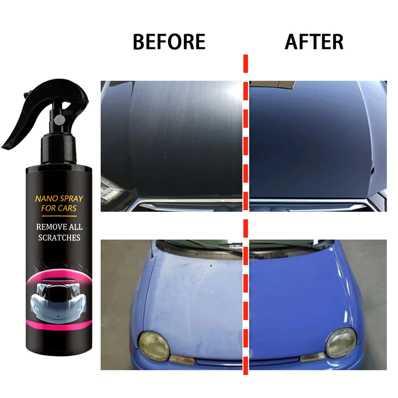 Nano Car Scratch Removal Spray Repair Nano Spray Scratches Car Scratch Repairing Polish Spray Car Ceramic Coating Care Coating
Nano Car Scratch Removal Spray Repair Nano Spray Scratches Car Scratch Repairing Polish Spray Car Ceramic Coating Care Coating