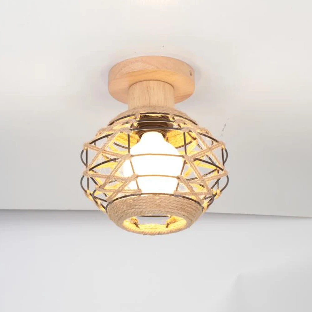 American Retro Industrial Ceiling Lamp Restaurant Kitchen Living Room Corridor Bar Decor Hemp Rope Ceiling Light Indoor Lighting
American Retro Industrial Ceiling Lamp Restaurant Kitchen Living Room Corridor Bar Decor Hemp Rope Ceiling Light Indoor Lighting