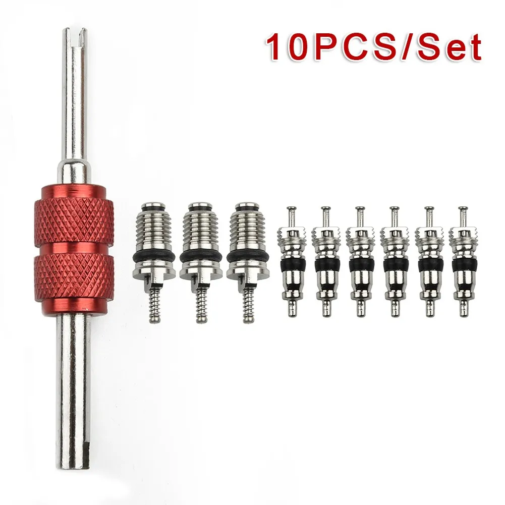 10Pcs Car Air Conditioner Valve Core With Wrench Removal Installer Tool Vehicle Auto Car A/C Air Conditioning System Repair
10Pcs Car Air Conditioner Valve Core With Wrench Removal Installer Tool Vehicle Auto Car A/C Air Conditioning System Repair