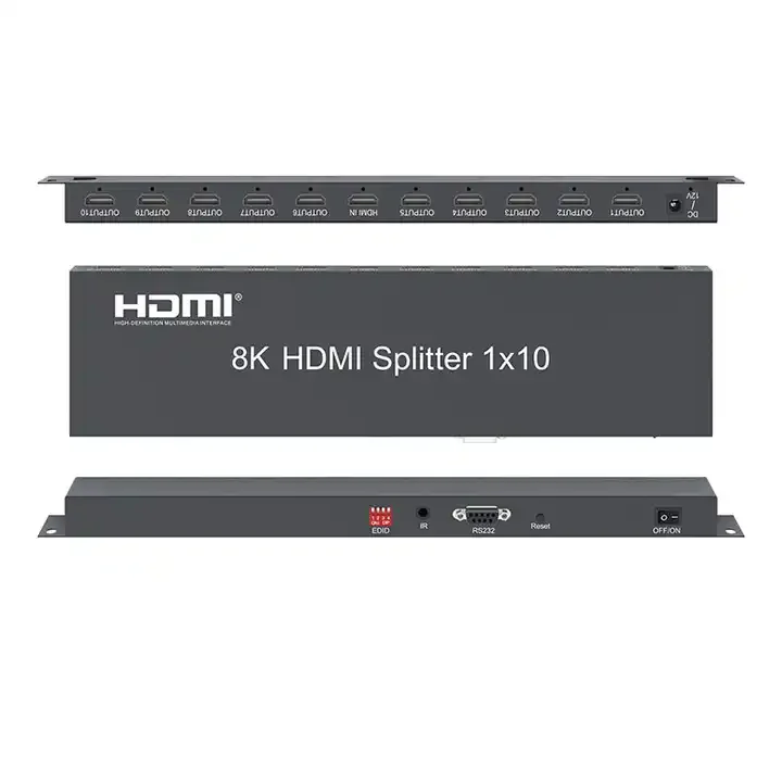 Разветвитель Full HD 1080P 8K 4K HDMI 1x10 3D видеоконвертер распределитель выход 1 в 10
Разветвитель Full HD 1080P 8K 4K HDMI 1x10 3D видеоконвертер распределитель выход 1 в 10