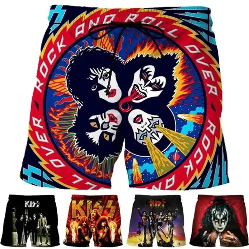 Мужские пляжные шорты Hard Rock KISS Band с принтом в виде пистолета, уличные шорты из тяжелого металла, купальник 2024, плавки в стиле хип-хоп, шорты для льда
Мужские пляжные шорты Hard Rock KISS Band с принтом в виде пистолета, уличные шорты из тяжелого металла, купальник 2024, плавки в стиле хип-хоп, шорты для льда
