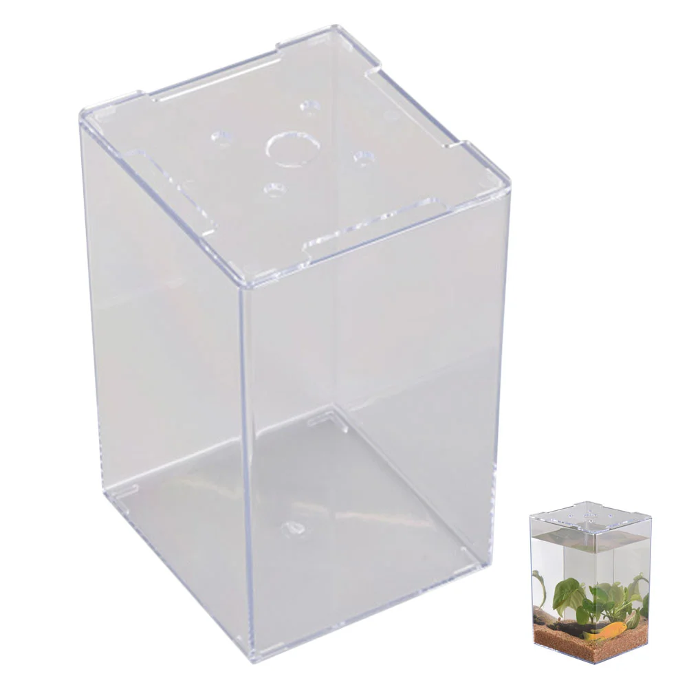 Fish Tank Acrylic Fish Tank Mini Fish Tank Small Aquarium Acrylic Tank Fish Box House Home Ornament Doll House Decorative Toys
Fish Tank Acrylic Fish Tank Mini Fish Tank Small Aquarium Acrylic Tank Fish Box House Home Ornament Doll House Decorative Toys