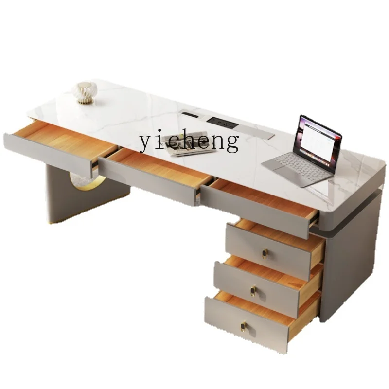 Zf Simple Stone Plate Desk Light Luxury Office Designer High-End Desktop Computer Desk Home Writing Desk
Zf Simple Stone Plate Desk Light Luxury Office Designer High-End Desktop Computer Desk Home Writing Desk