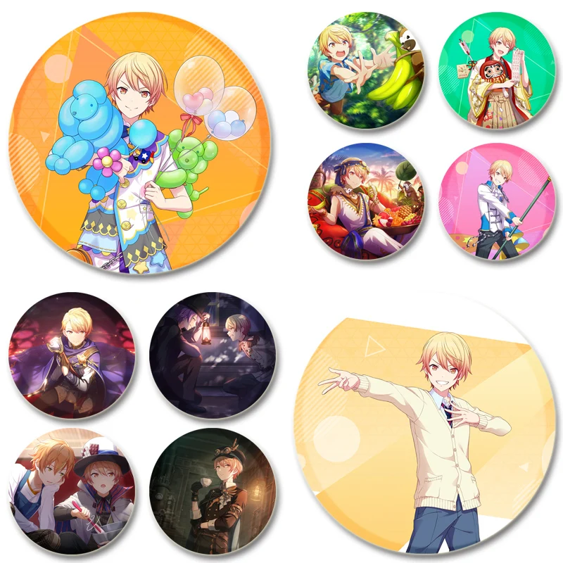Tenma Tsukasa Badge Music Band Cartoon Characters Brooches Handmade Tinplate Cute Enamel Pins for Backpack Jewelry Clothes Gifts
Tenma Tsukasa Badge Music Band Cartoon Characters Brooches Handmade Tinplate Cute Enamel Pins for Backpack Jewelry Clothes Gifts