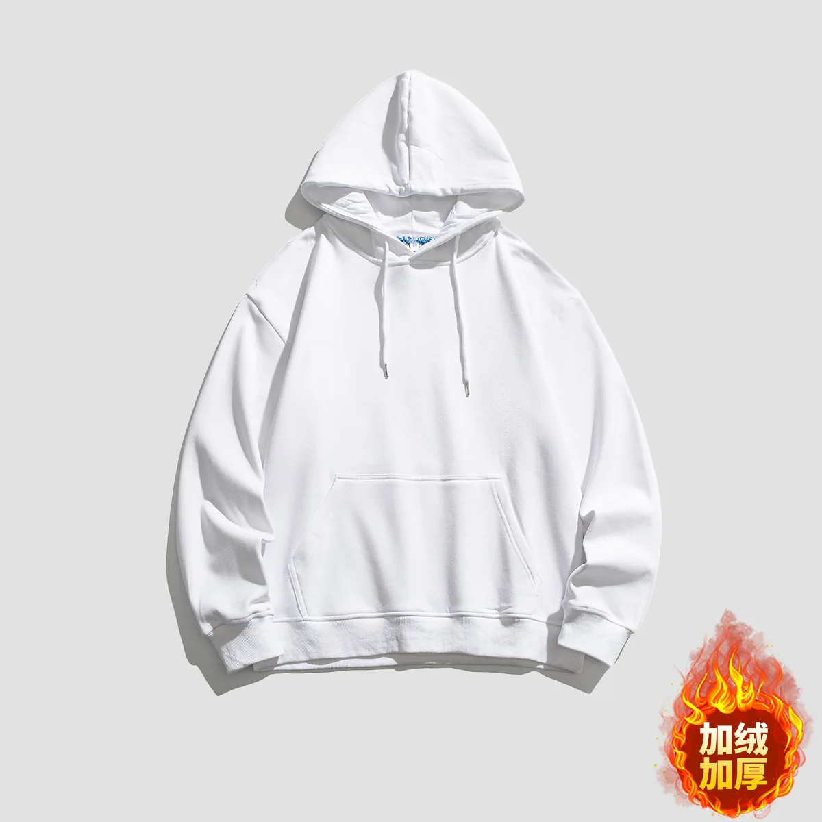 Elmsk Men's winter plush hooded sweaters, couples, solid color loose fit, large size breathable cotton bottom, casual sports top
Elmsk Men's winter plush hooded sweaters, couples, solid color loose fit, large size breathable cotton bottom, casual sports top