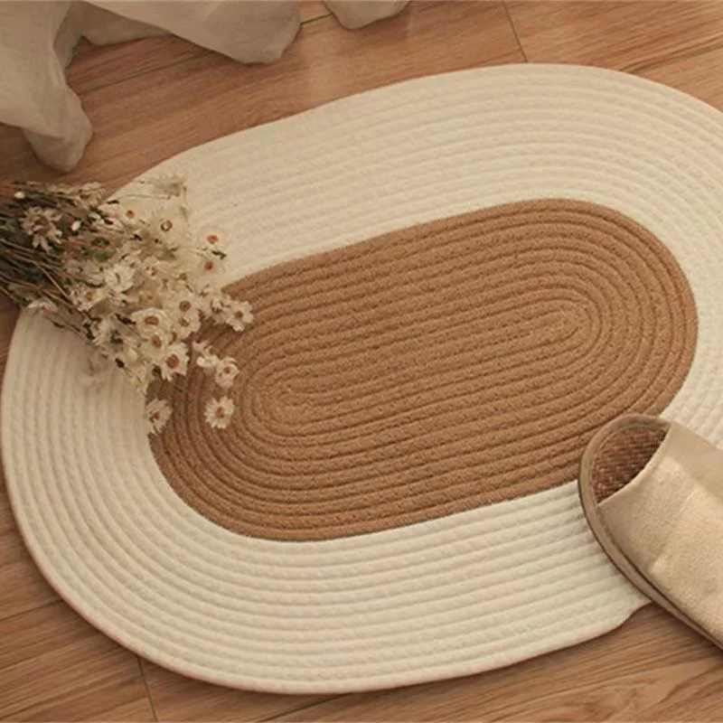 Smart Cotton Thread Floor Mat Bedroom Living Room Porch Japanese-Style Entrance Door Floor Mat Bathroom Absorbent Home Woven Car
Smart Cotton Thread Floor Mat Bedroom Living Room Porch Japanese-Style Entrance Door Floor Mat Bathroom Absorbent Home Woven Car