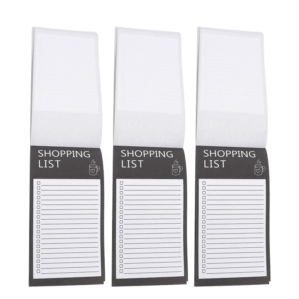3 Books Magnetic Notepad Magnets Refrigerator The Notebook Grocery List for Fridge Do Shopping Office Pads
3 Books Magnetic Notepad Magnets Refrigerator The Notebook Grocery List for Fridge Do Shopping Office Pads