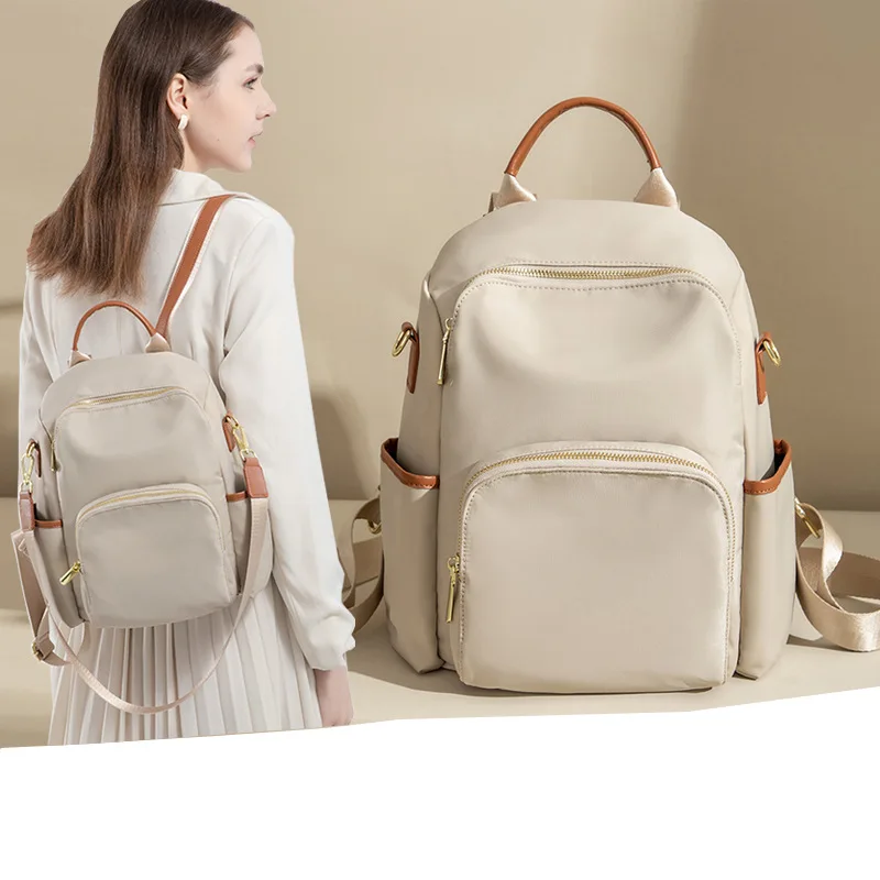 New Solid Color Large Capacity Casual Oxford Backpack Women's Korean Multi purpose Backpack Travel Bag Trend
New Solid Color Large Capacity Casual Oxford Backpack Women's Korean Multi purpose Backpack Travel Bag Trend