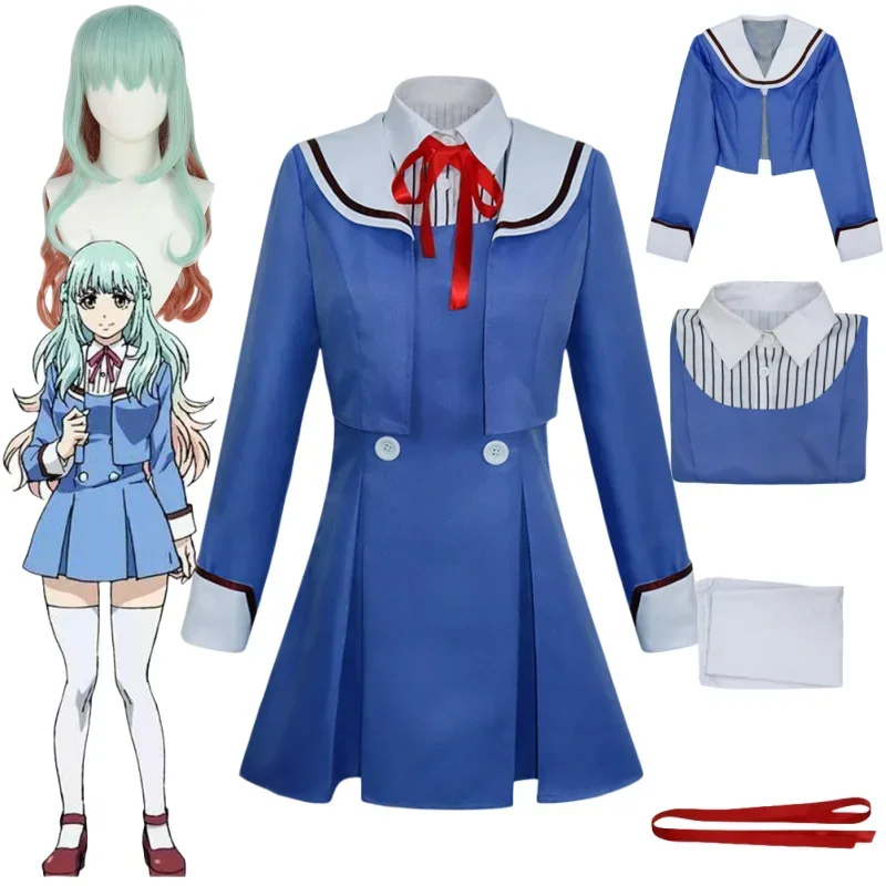 Anime High-Rise Invasion Shinzaki Kuon Cosplay Wig with Dress Japan JK Uniform Full Set Kawaii Christmas Carnival Suit Costumes
Anime High-Rise Invasion Shinzaki Kuon Cosplay Wig with Dress Japan JK Uniform Full Set Kawaii Christmas Carnival Suit Costumes