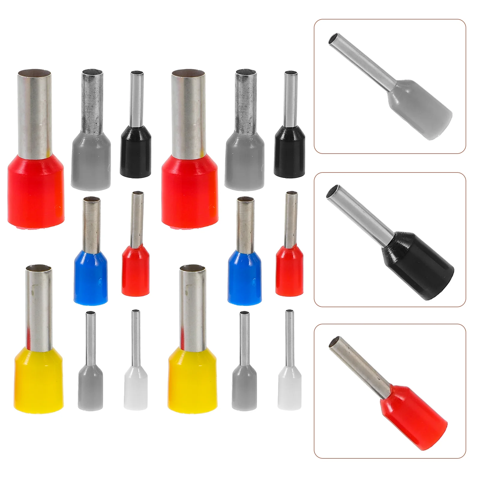 Cable Terminals Insulated End Terminals Wire Crimp Connectors for Car Amplifier Power
Cable Terminals Insulated End Terminals Wire Crimp Connectors for Car Amplifier Power