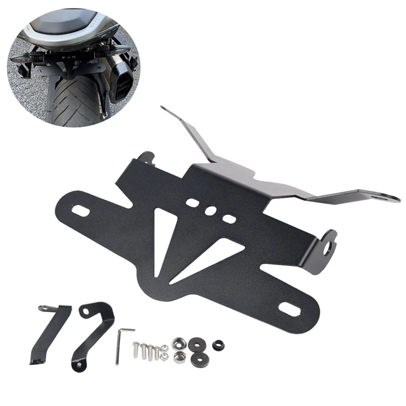 License Plate Holder Bracket License Plate Holder Metal For CFMOTO 800NK 2023 Motorcycle Accessories
License Plate Holder Bracket License Plate Holder Metal For CFMOTO 800NK 2023 Motorcycle Accessories