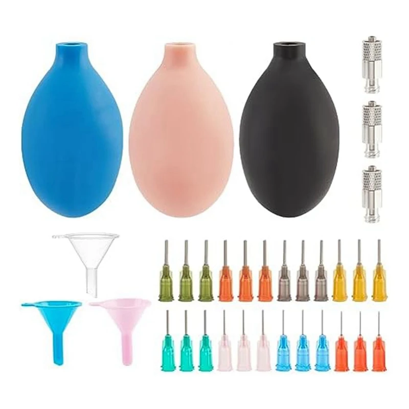 

3 набора керамических инструментов, принадлежности для керамики, аксессуары для керамической глазури с точным наконечником, прочная бутылка-аппликатор