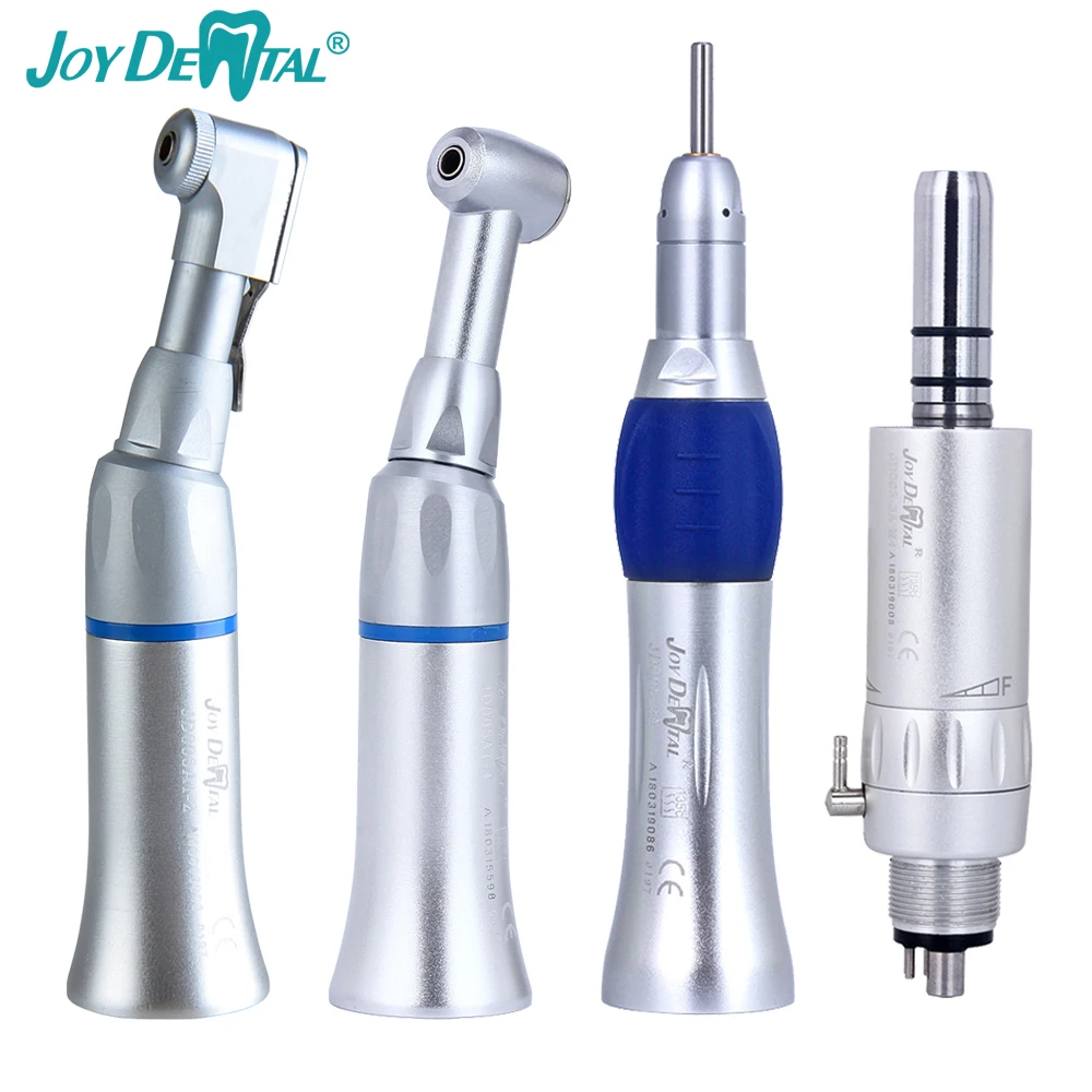 1PC JOYDENTAL Dental Low Speed Handpiece E-type Push Button Latch Contra Angle Straight Nose Cone Air Motor 2/4 Holes
1PC JOYDENTAL Dental Low Speed Handpiece E-type Push Button Latch Contra Angle Straight Nose Cone Air Motor 2/4 Holes