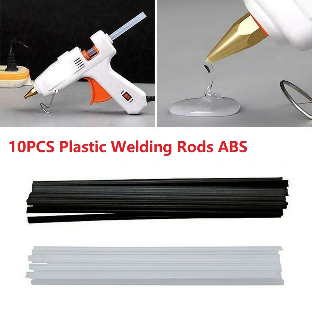 10 Pcs/set 25mm ABS Plastic Welding Rods ABS Welding Sticks 250x5x2.5mm For Plastic Welder Gun Bumper Repair Welding Supplies
10 Pcs/set 25mm ABS Plastic Welding Rods ABS Welding Sticks 250x5x2.5mm For Plastic Welder Gun Bumper Repair Welding Supplies