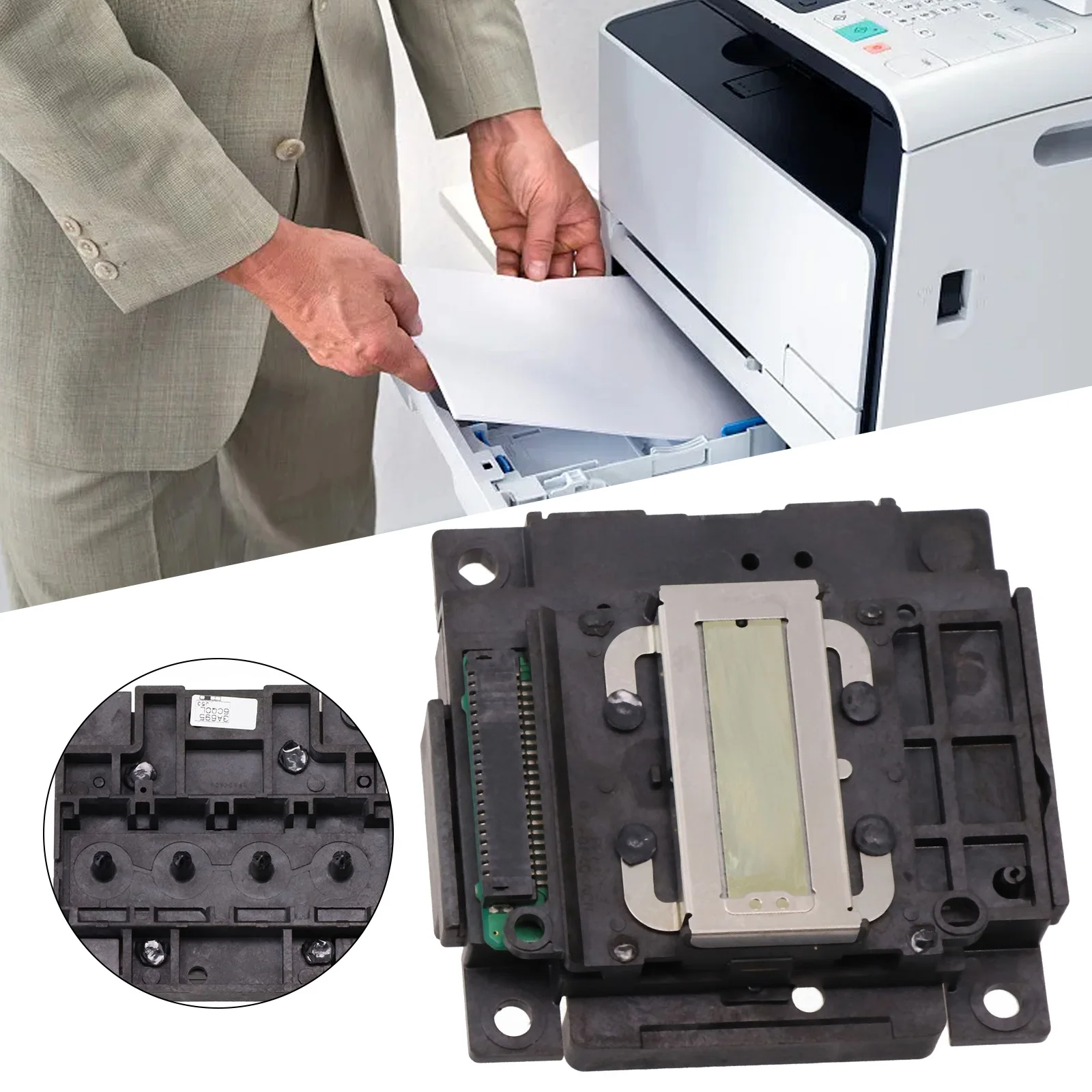Запасные части печатающей головки Copiers Business Industrial ME303, запасная печатающая головка для принтера L301, L111, L120, L210, L211
Запасные части печатающей головки Copiers Business Industrial ME303, запасная печатающая головка для принтера L301, L111, L120, L210, L211