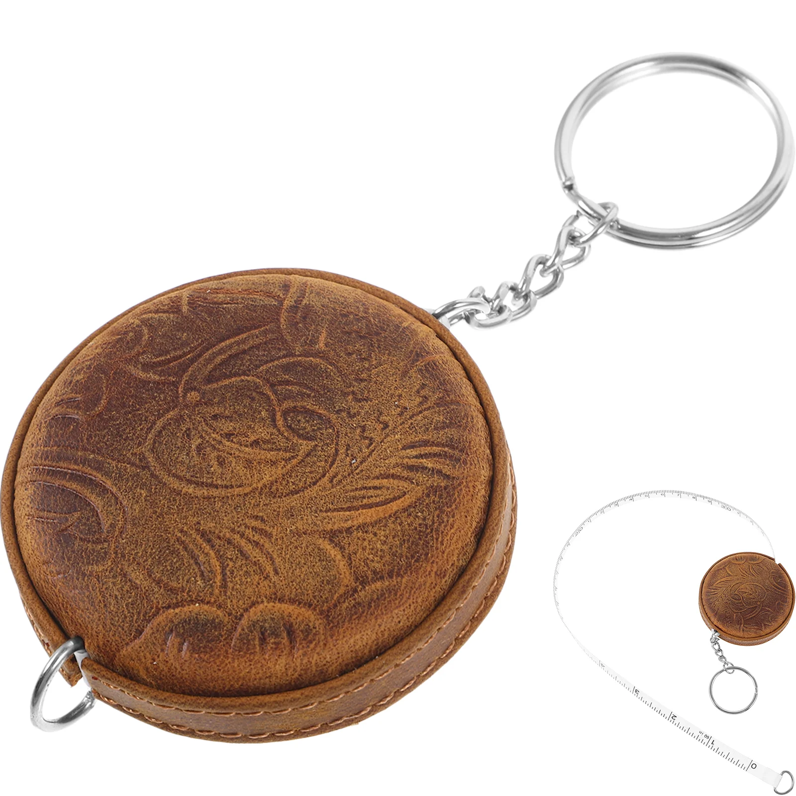 Vintage Leather Measuring Tape Body Fabric Measurement Mini Retractable Soft Sewing Tape Measure Keychain Cloth Tailor
Vintage Leather Measuring Tape Body Fabric Measurement Mini Retractable Soft Sewing Tape Measure Keychain Cloth Tailor
